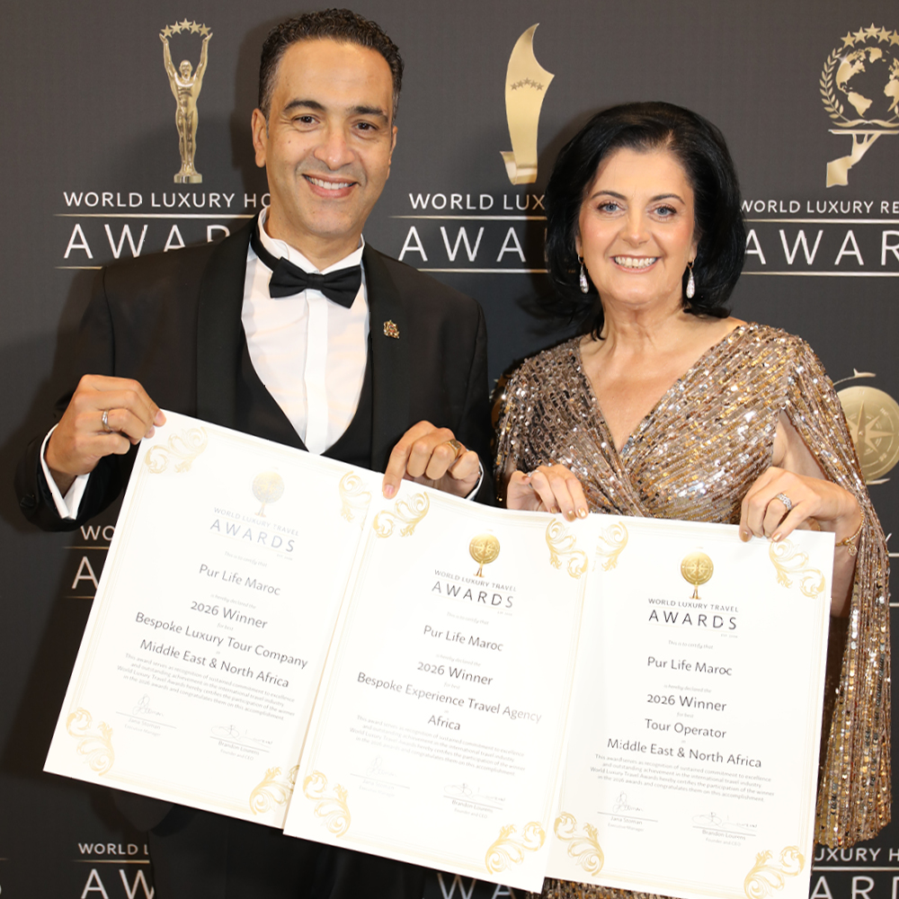 Drei World Luxury Travel Awards für Pur Life Maroc