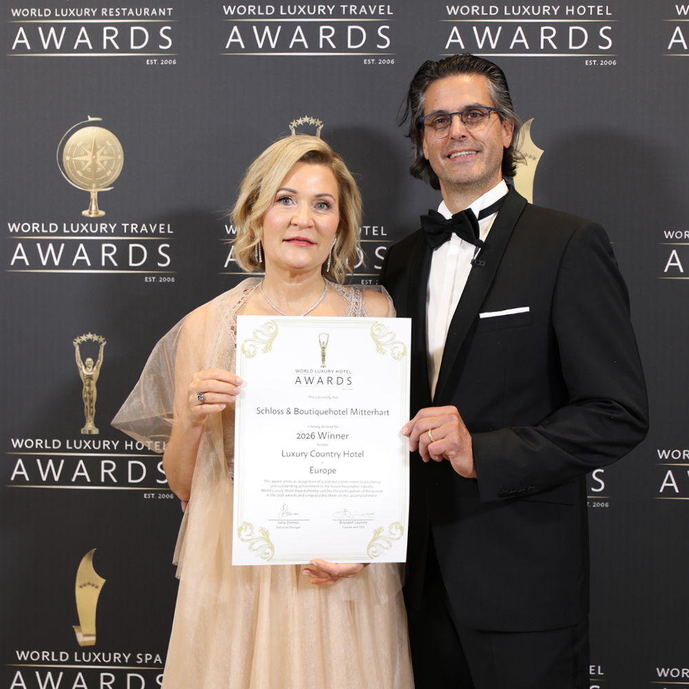 Schloss Boutiquehotel Mitterhart World Luxury Hotel Awards 2026