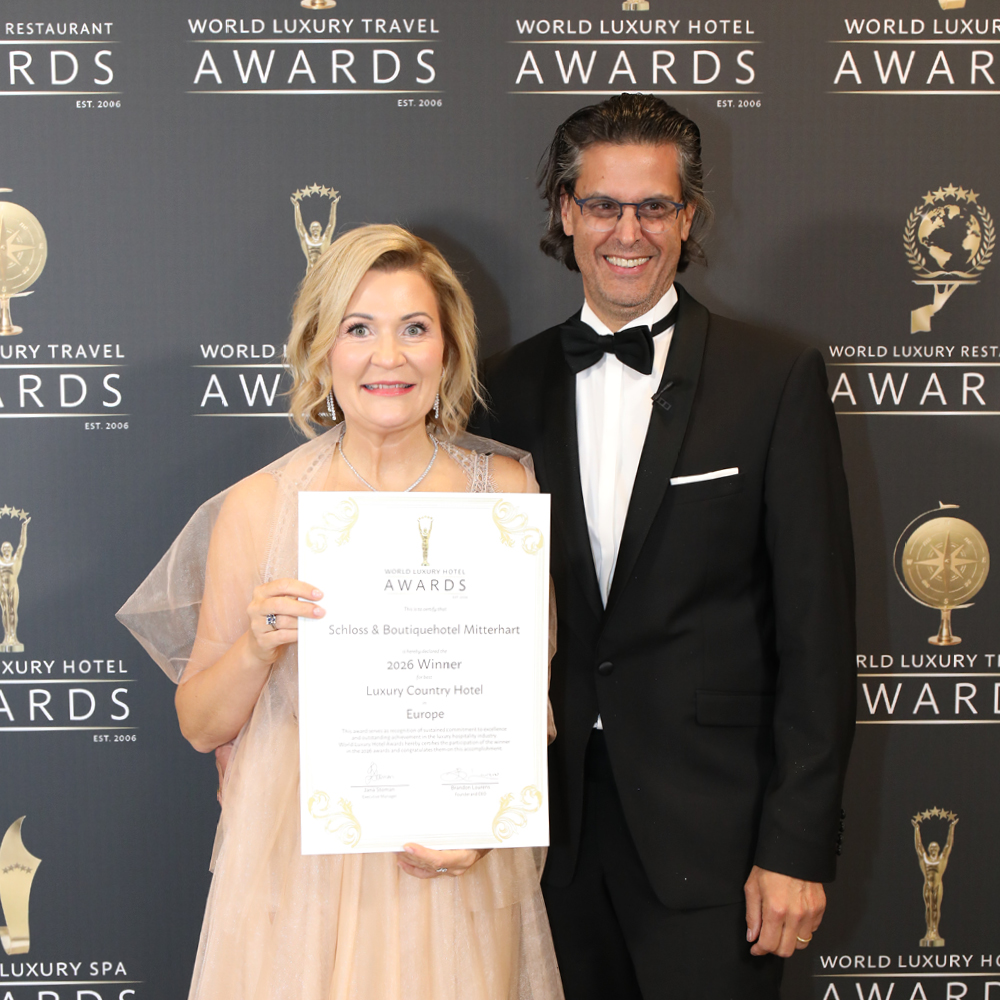 Schloss Boutiquehotel Mitterhart World Luxury Hotel Awards 2026