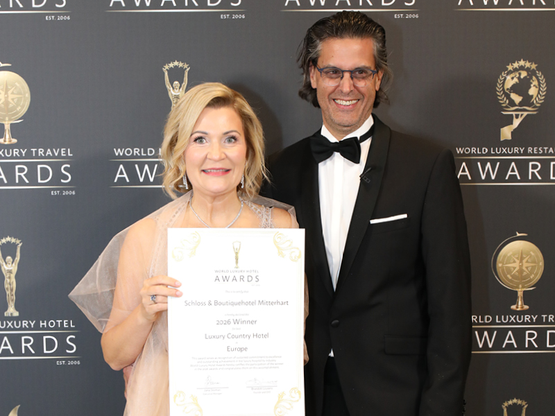 Schloss Boutiquehotel Mitterhart World Luxury Hotel Awards 2026